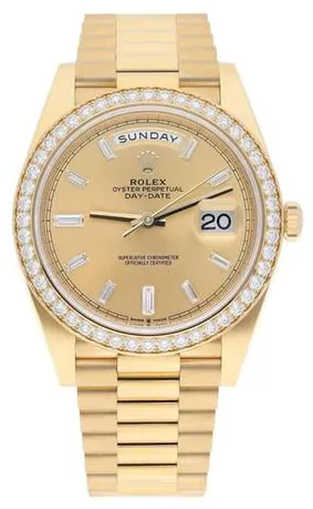 Rolex Day-Date 40 228348RBR 40mm Yellow gold Yellow 1