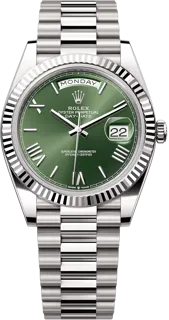 Rolex Day-Date 40 228239GR White gold Green