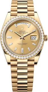 Rolex Day-Date 40 228348CD Yellow gold Champagne