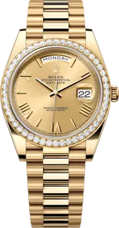 Rolex Day-Date 40 228348CR Yellow gold Champagne