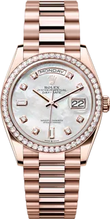 Rolex Day-Date "President" 128345MOPDBD Rose gold