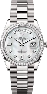 Rolex Day-Date "President" 128349MOPDBD White gold