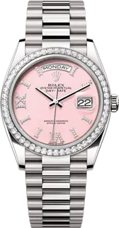 Rolex Day-Date "President" 128349PDRD White gold Pink