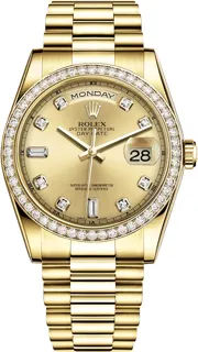 Rolex Day-Date "President" P18348CDD Yellow gold