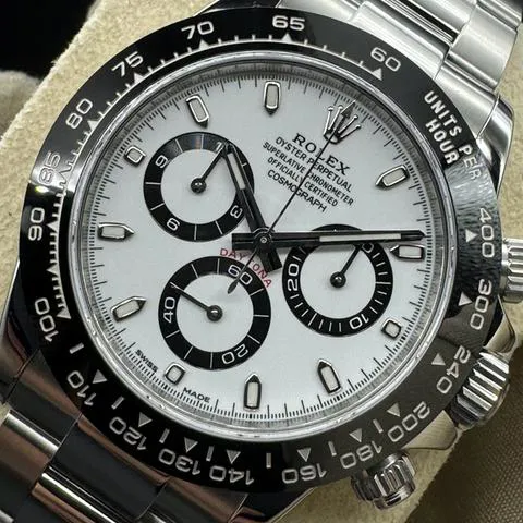 Rolex Daytona 116500LN 40mm Stainless steel White