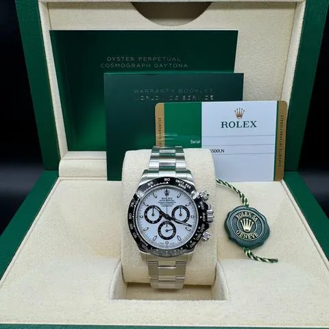 Rolex Daytona 116500LN 40mm Stainless steel White 1