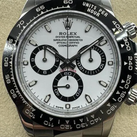 Rolex Daytona 116500LN 40mm Stainless steel White 2