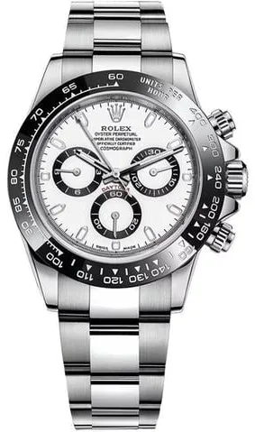 Rolex Daytona 116500LN 40mm Stainless steel White