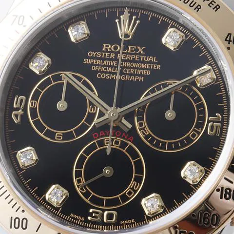 Rolex Daytona 116523G 40mm Yellow gold and Stainless steel Black 5