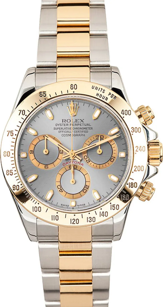 Rolex Daytona 116523G 40mm Stainless steel Slate grey