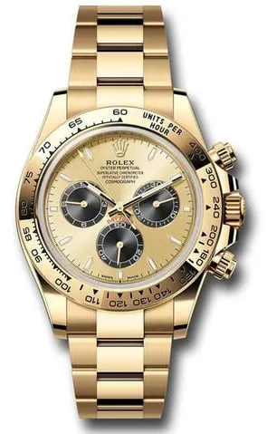 Rolex Daytona 126508 40mm Yellow gold Black