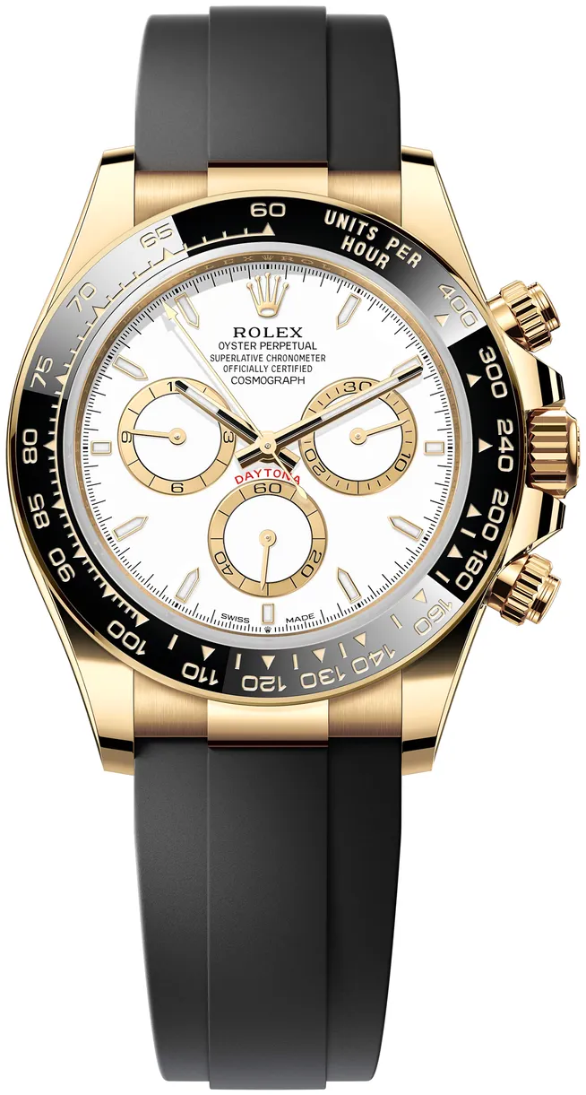 Rolex Daytona 126518LN-0002 40mm 18k yellow gold White