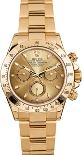 Rolex Daytona P116528C Yellow gold Champagne