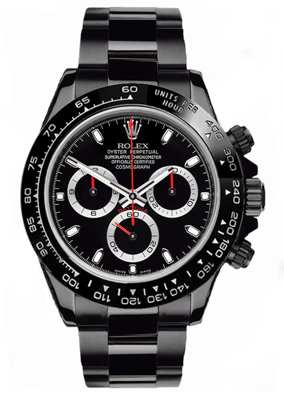 Rolex Daytona 116520CDLC 40mm Stainless steel and PVD Black