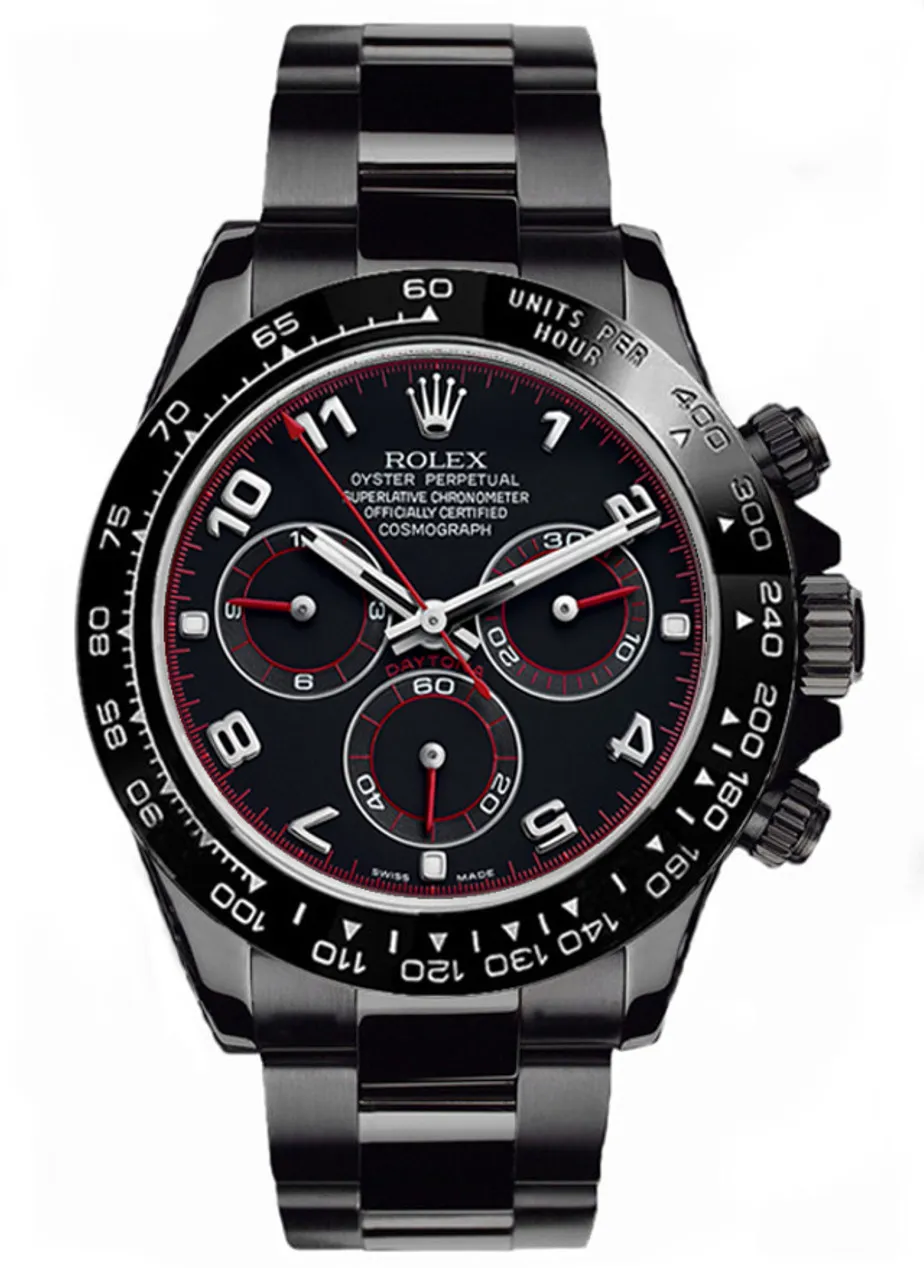 Rolex Daytona 116520CRDLC 40mm Stainless steel Black