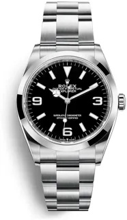 Rolex Explorer 124270 Stainless steel Black