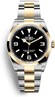 Rolex Explorer 124273 Stainless steel Black