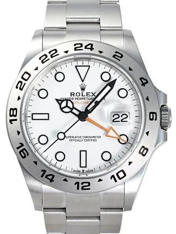 Rolex Explorer II 226570 42mm Stainless steel White