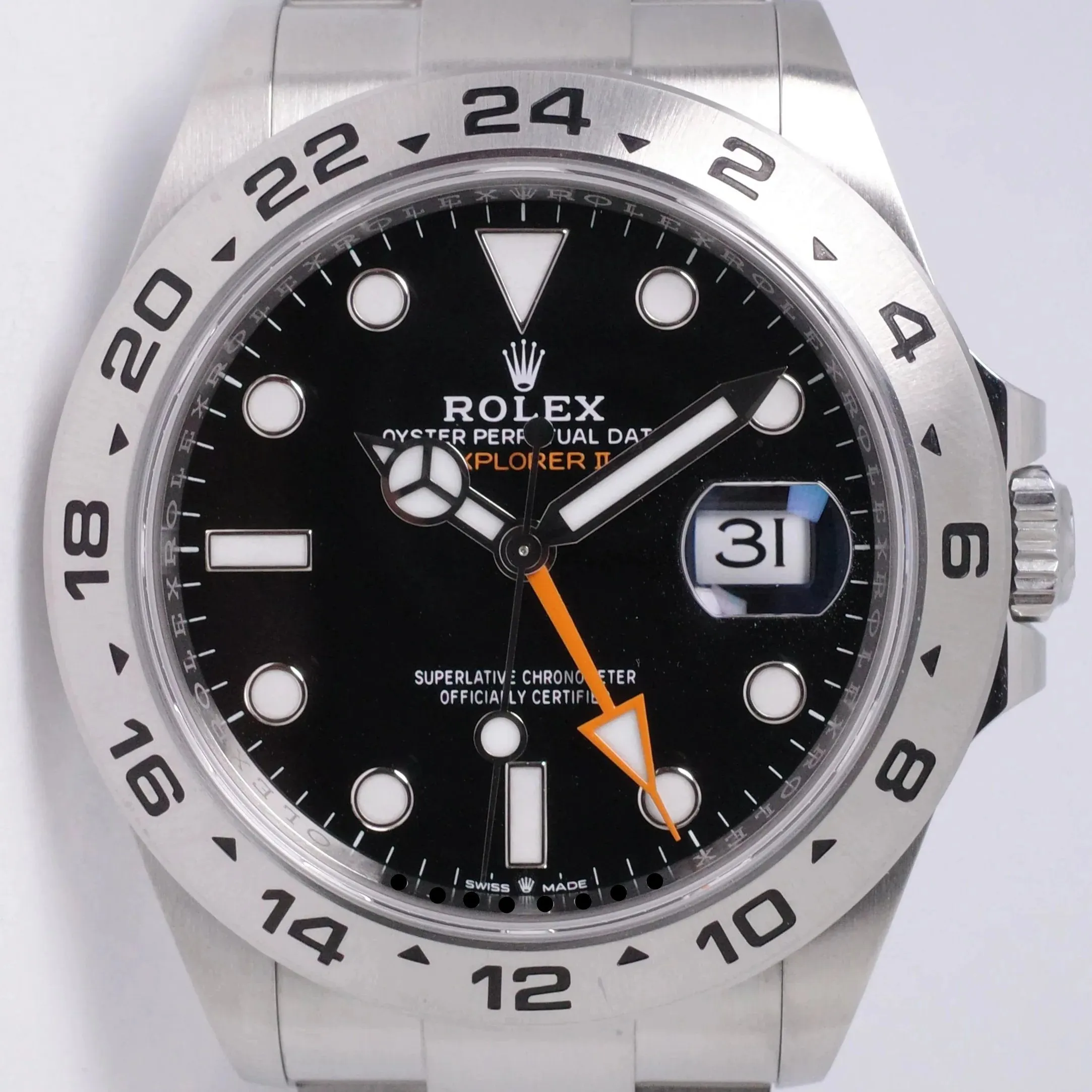 Rolex Explorer II 226570 42mm Stainless steel Black