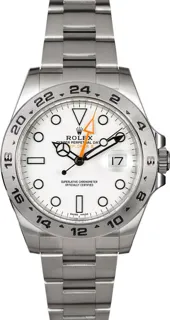 Rolex Explorer II P216570W Stainless steel White