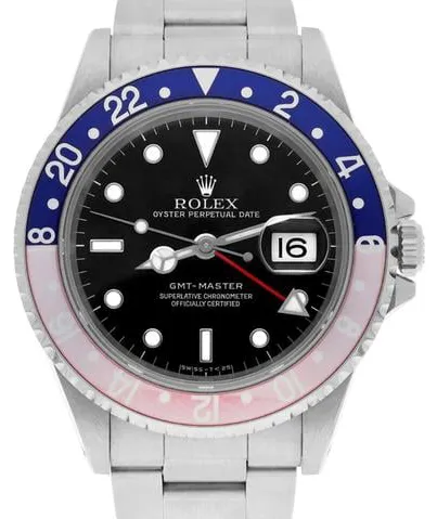 Rolex GMT-Master 16700 40mm Stainless steel Black