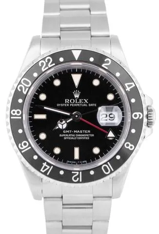 Rolex GMT-Master 16700 40mm Stainless steel Black