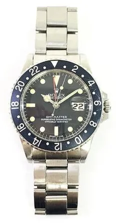 Rolex GMT-Master 1675 40mm Stainless steel Black