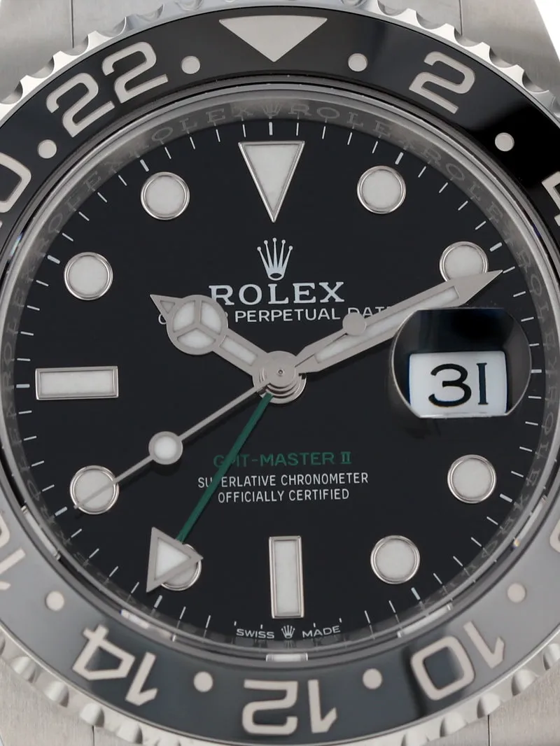 Rolex GMT-Master II 126710 40mm Stainless steel Black 2