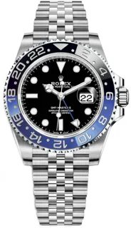 Rolex GMT-Master II 126710BLNR Stainless Steel Case Black