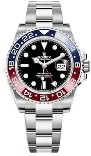 Rolex GMT-Master II 126710BLRO Stainless steel Black