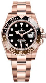 Rolex GMT-Master II 126715CHNR Everose gold Black