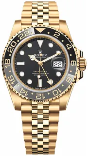 Rolex GMT-Master II 126718GRNR Yellow gold Black