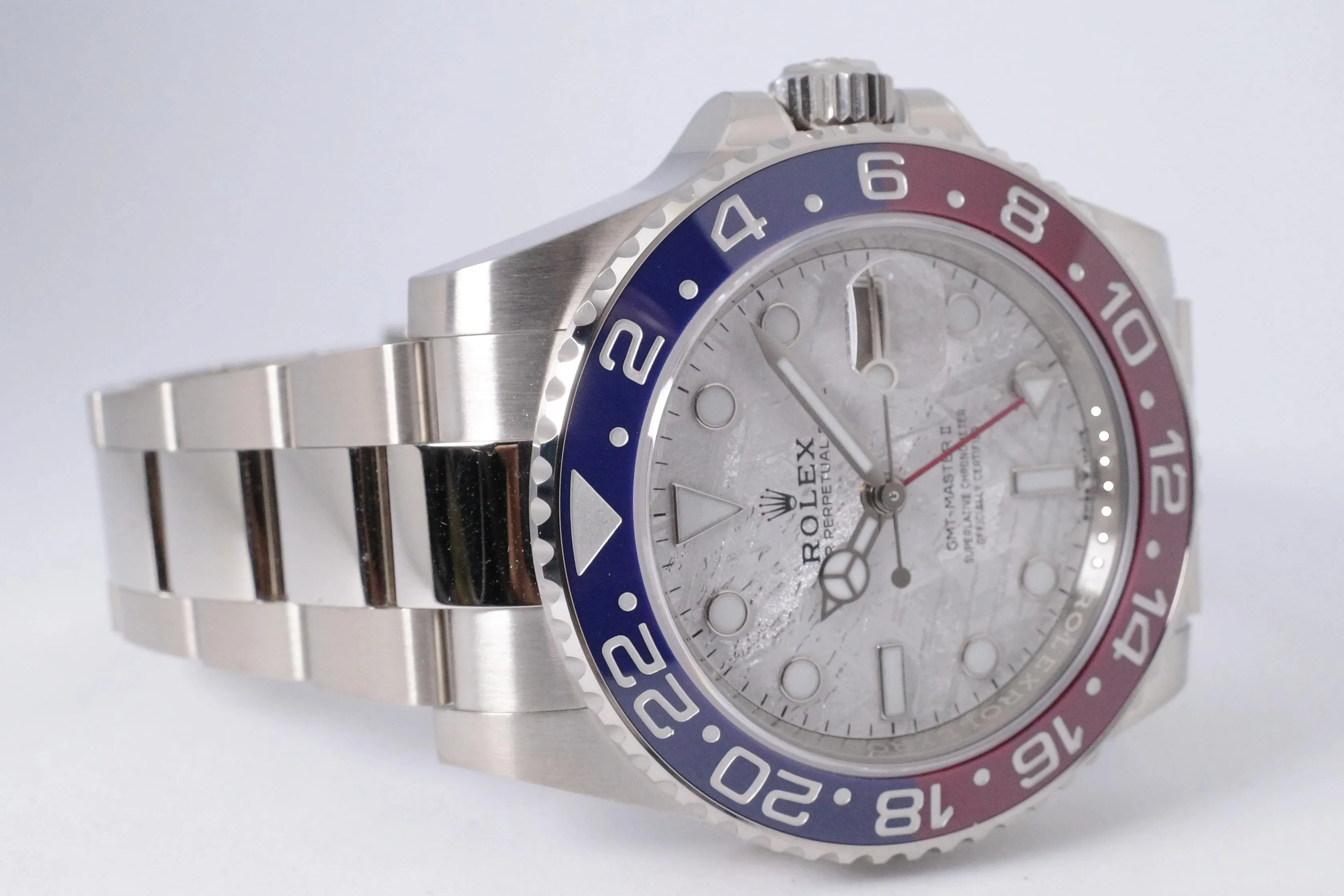 Rolex GMT-Master II 126719BLRO 40mm White gold Meteorite 2