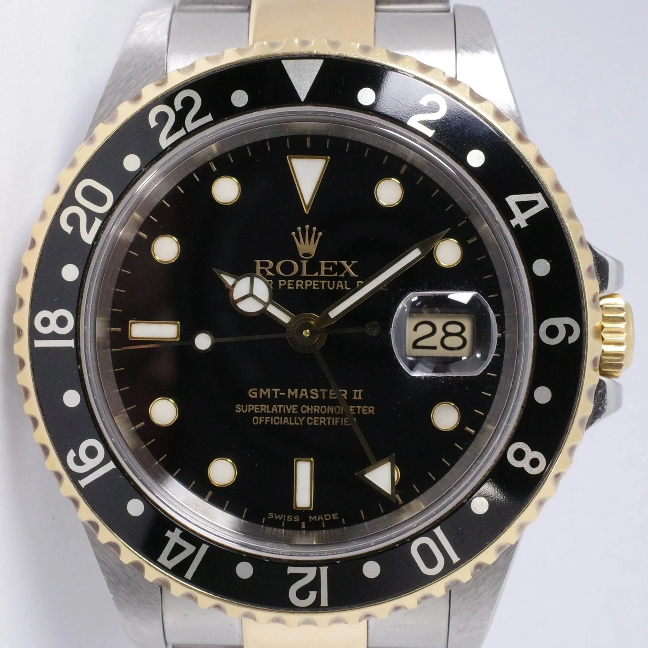 Rolex GMT-Master II 16713 40mm Stainless steel Black