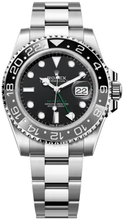 Rolex GMT-Master II 126710GRNR-0004 Stainless steel Black