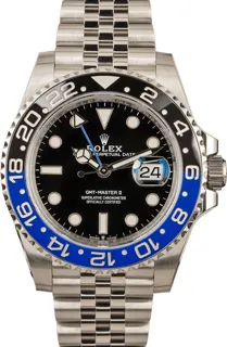 Rolex GMT-Master II P126710BLNR Stainless Steel Case Black