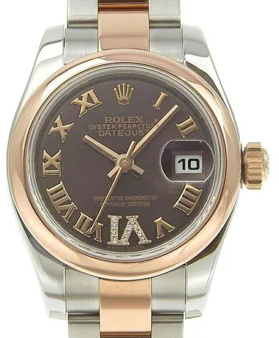 Rolex Lady-Datejust 179161 26mm Brown