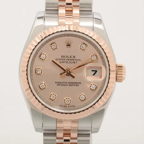 Rolex Lady-Datejust 179171G 25mm Yellow gold and Stainless steel Rose