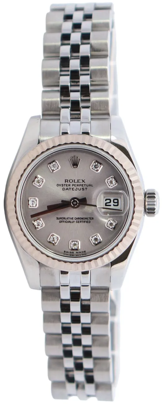 Rolex Lady-Datejust 179174 26mm Stainless steel Silver