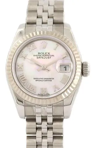 Rolex Lady-Datejust 179174NR 26mm White gold Rose