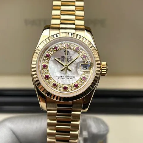 Rolex Lady-Datejust 179178 Yellow gold Mother-of-pearl