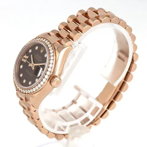 Rolex Lady-Datejust 279135RBR 28mm Rose gold Brown 1