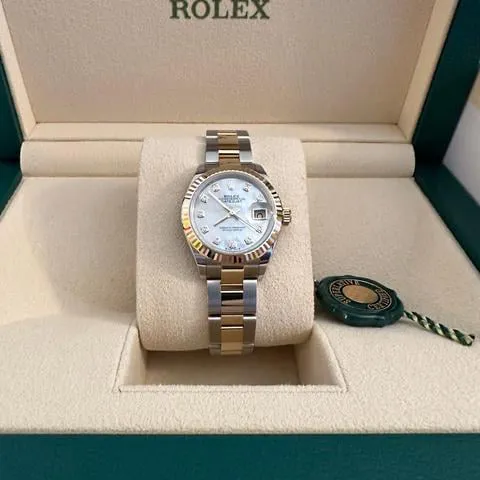 Rolex Lady-Datejust 279173 28mm Yellow gold and Stainless steel Mother-of-pearl