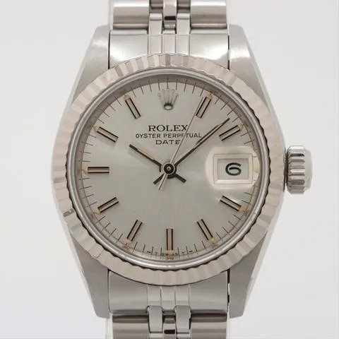 Rolex Lady-Datejust 69174 25mm Yellow gold and Stainless steel Silver