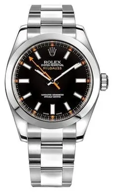 Rolex Milgauss 116400 40mm Stainless steel Black