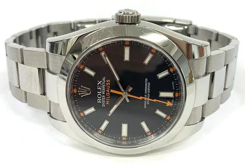 Rolex Milgauss 116400 40mm Stainless steel Black 3