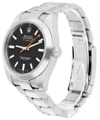 Rolex Milgauss 116400 40mm Stainless steel Black 4