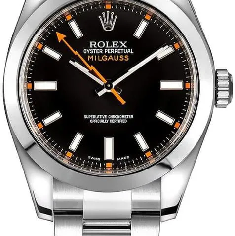 Rolex Milgauss 116400 40mm Stainless steel Black