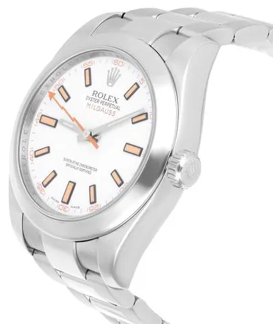 Rolex Milgauss 116400 40mm Stainless steel White 2