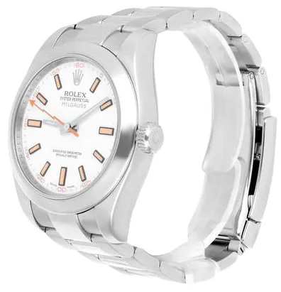 Rolex Milgauss 116400 40mm Stainless steel White 3